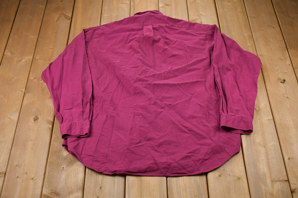 Vintage 1990s Ralph Lauren Polo Button Up Shirt