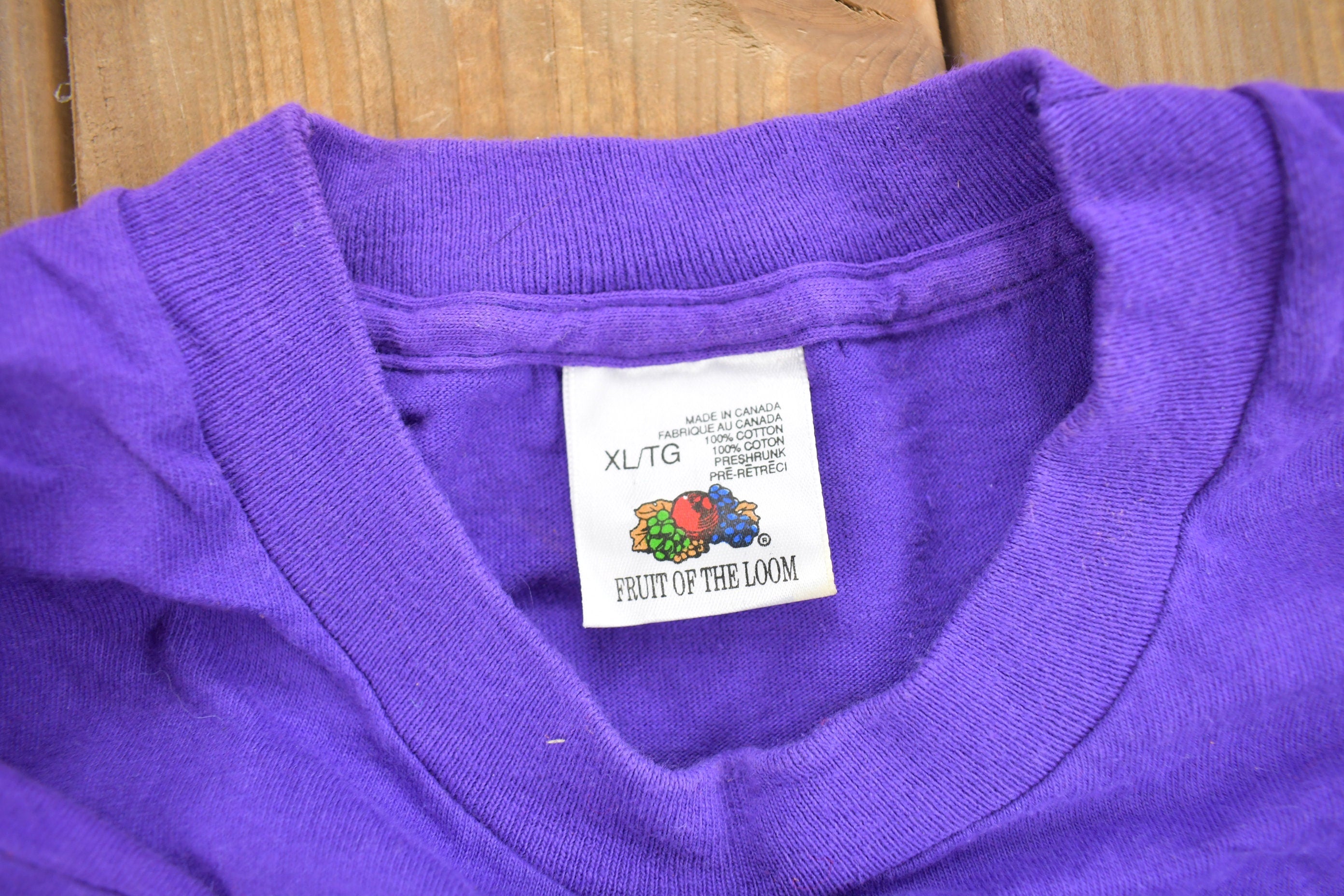 Vintage 1990s Off Campus International Agency Western Orientation Graphic T Shirt
