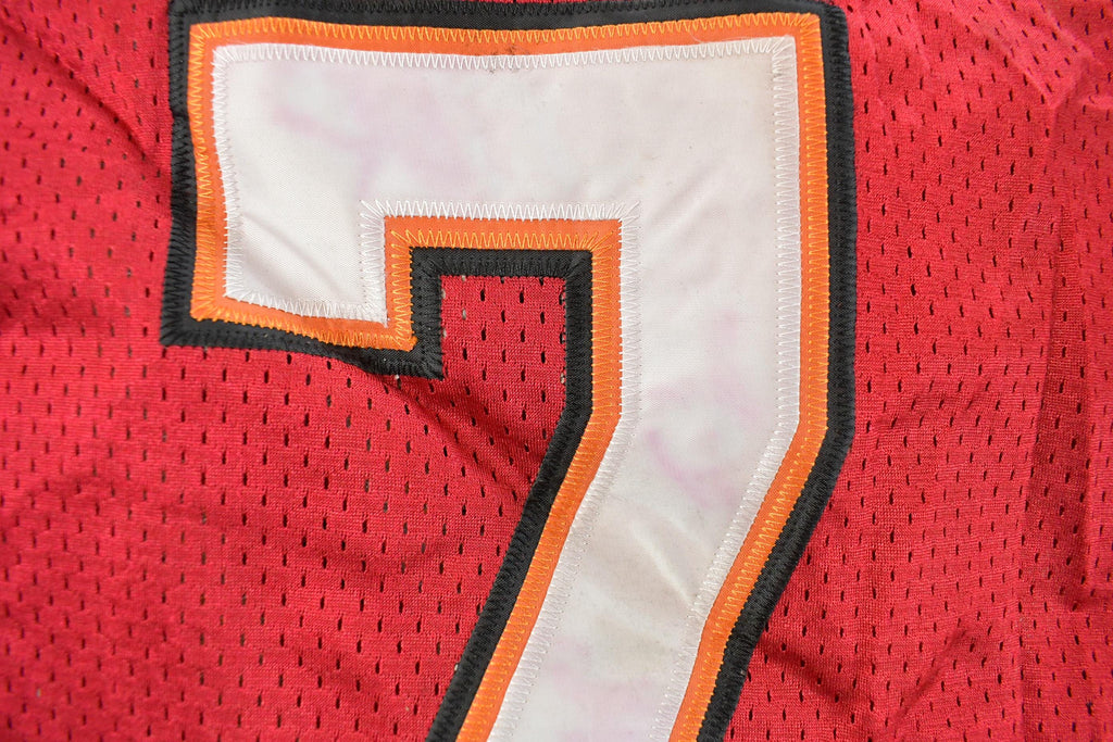 Vintage 2000s Tampa Bay Buccaneers Jeff Garcia #7 NFL On Field Stitched Jersey Men's Large