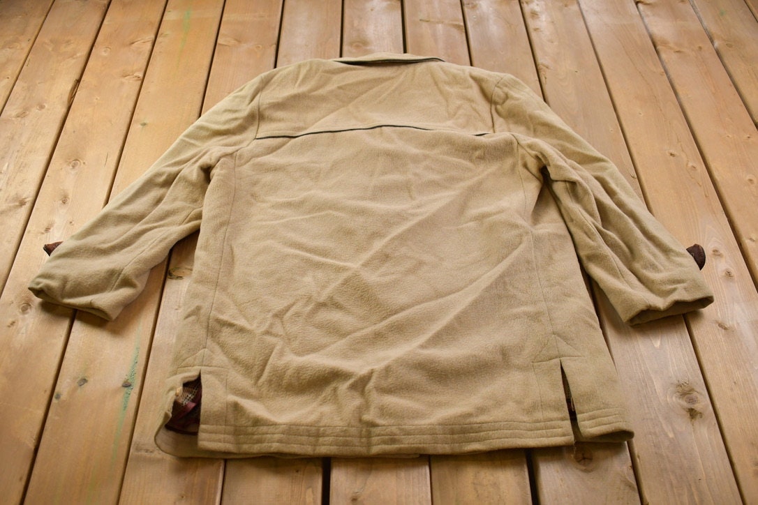Vintage 1990s Sears Wool Overcoat