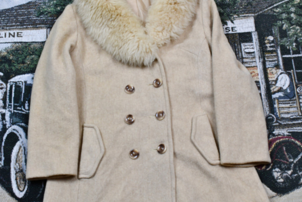 Vintage 1960s Sears Double Breasted Peacoat