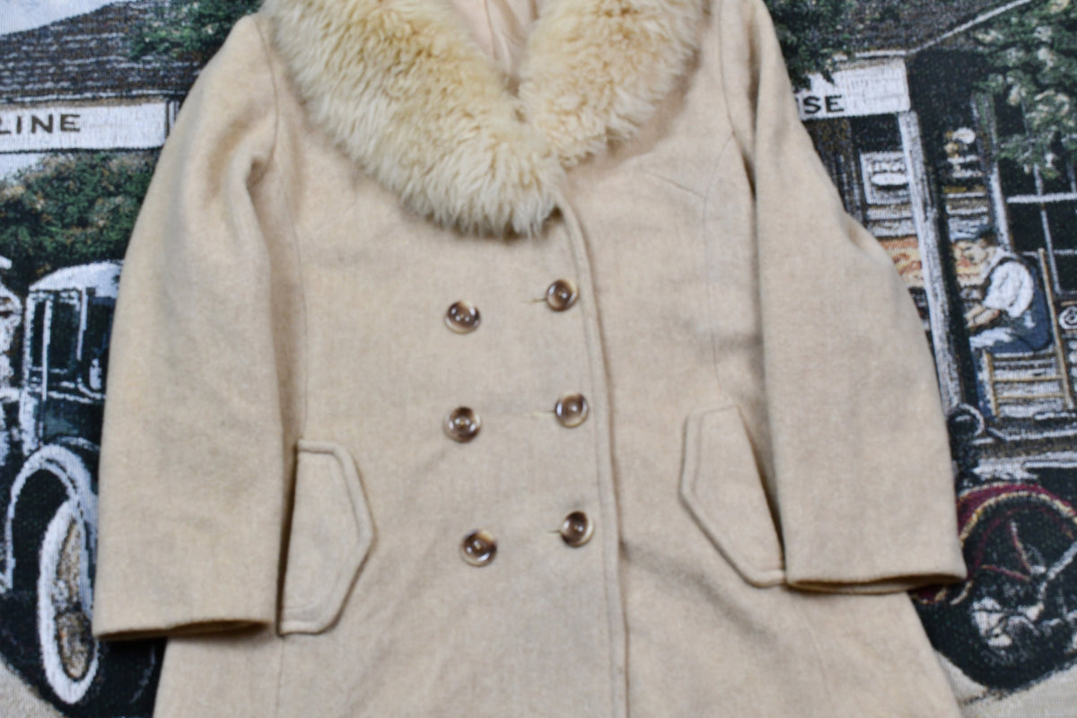 Vintage 1960s Sears Double Breasted Peacoat