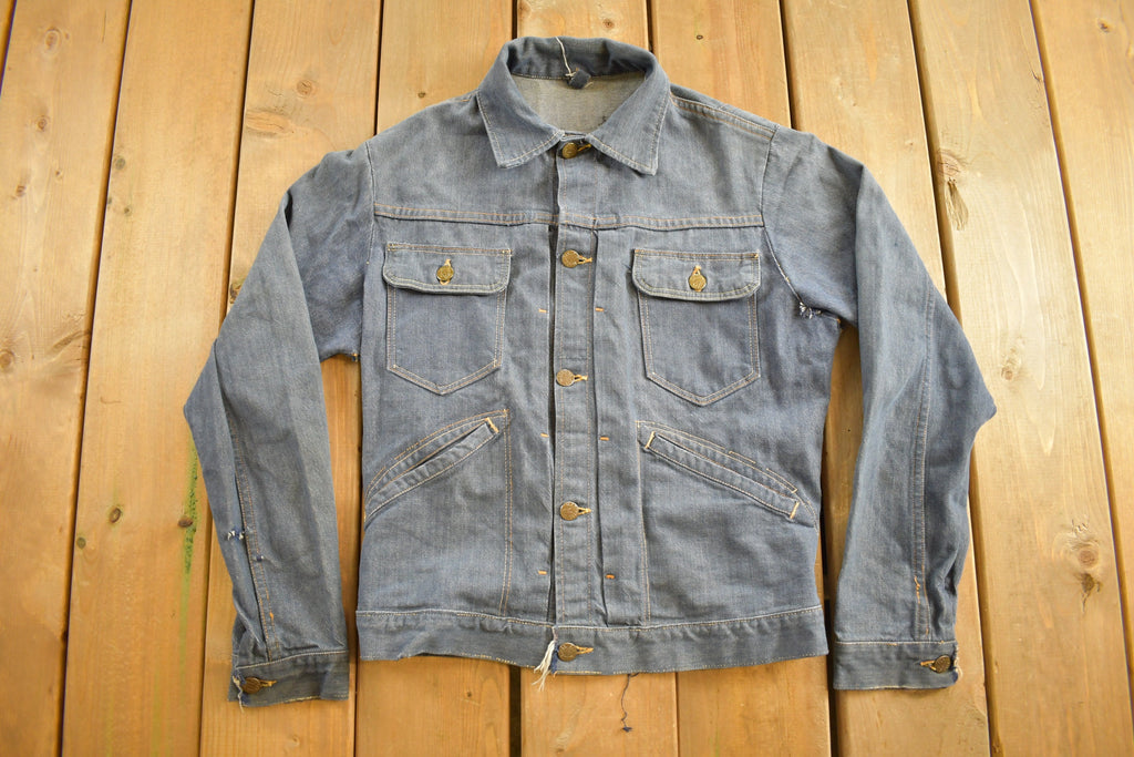 Vintage 1960s Denim Jean Jacket