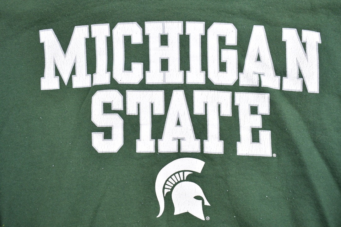 Vintage 1990s Michigan State University Collegiate Hoodie