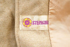 Vintage 1990s Stephanie White Wool Overcoat