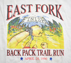 Vintage 1990s East Fork Back Pack Trail Run Graphic T-Shirt