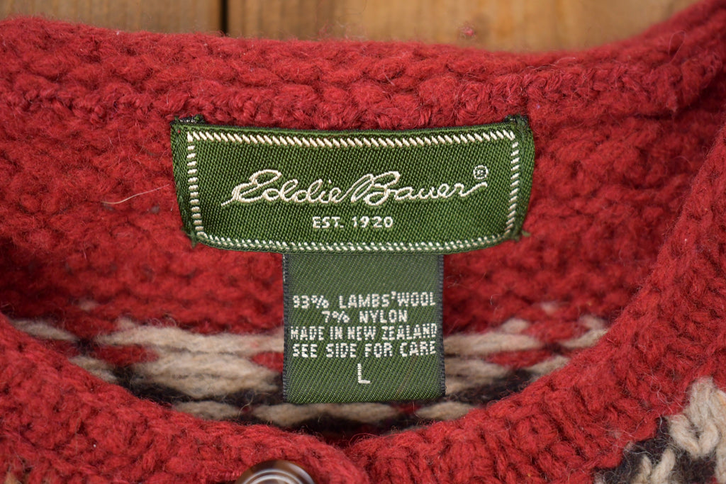 Vintage 1980s Eddie Bauer Knitted Sweater