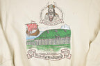 Vintage 1990s Newfoundland Viking Graphic Print Crewneck Sweatshirt Men's M