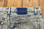 Vintage 1980s Distressed Levi's Acid-Wash Jeans