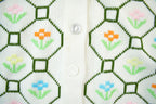 Vintage 1970s Knit Button Up Cardigan Sweater