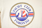 Vintage 1980s Toronto Yacht Club Souvenir Boating T-Shirt Men's M