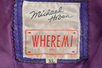Vintage 1990s Micheal Hoban Martial Arts Patchwork Leather Jacket