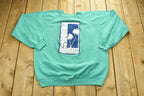 Vintage 1989 Palm Springs Senior Class Raglan Crewneck Sweatshirt