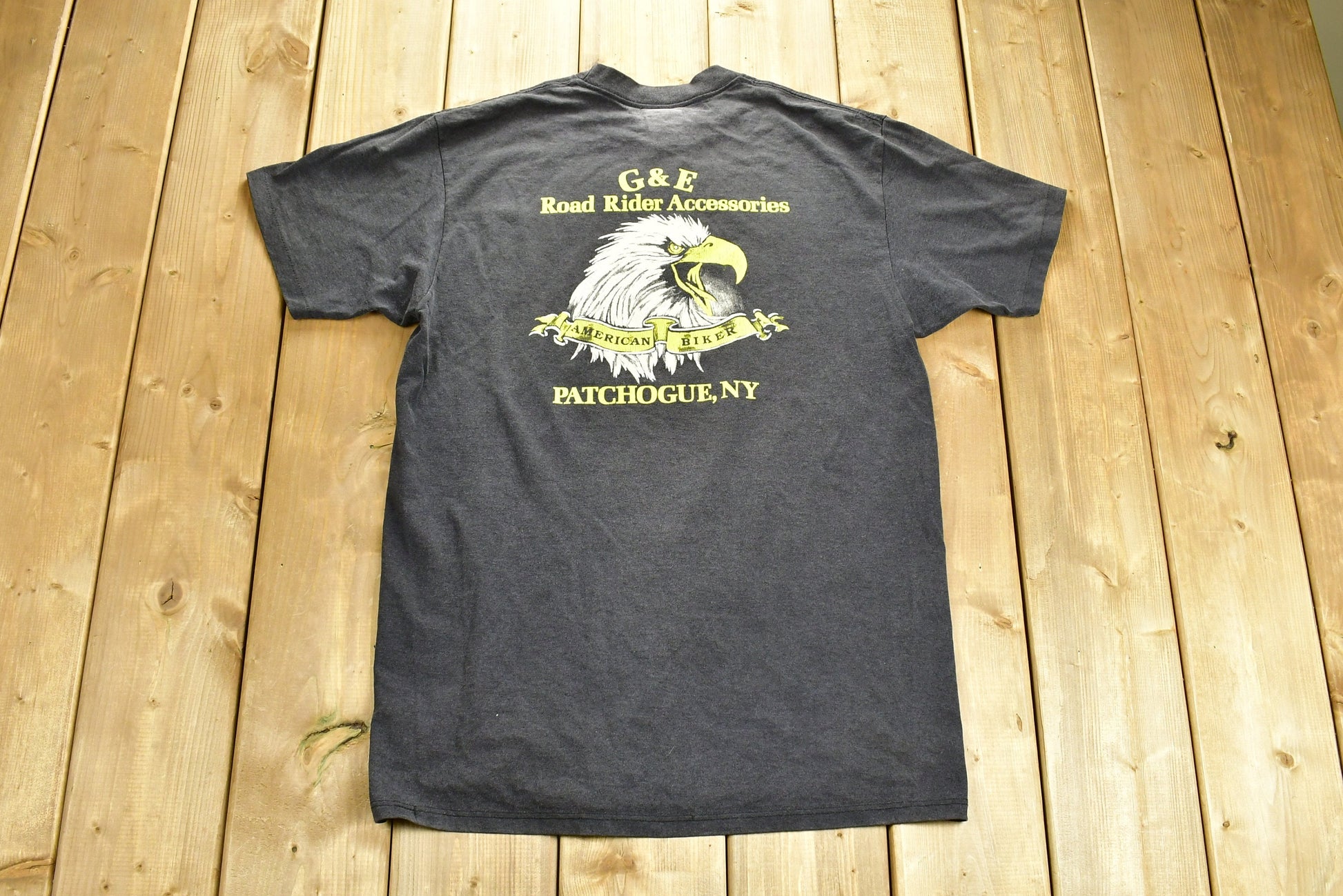 Vintage 1992 Harley Davidson Motorcycles Untamed Cheetah 3D Emblem T-Shirt