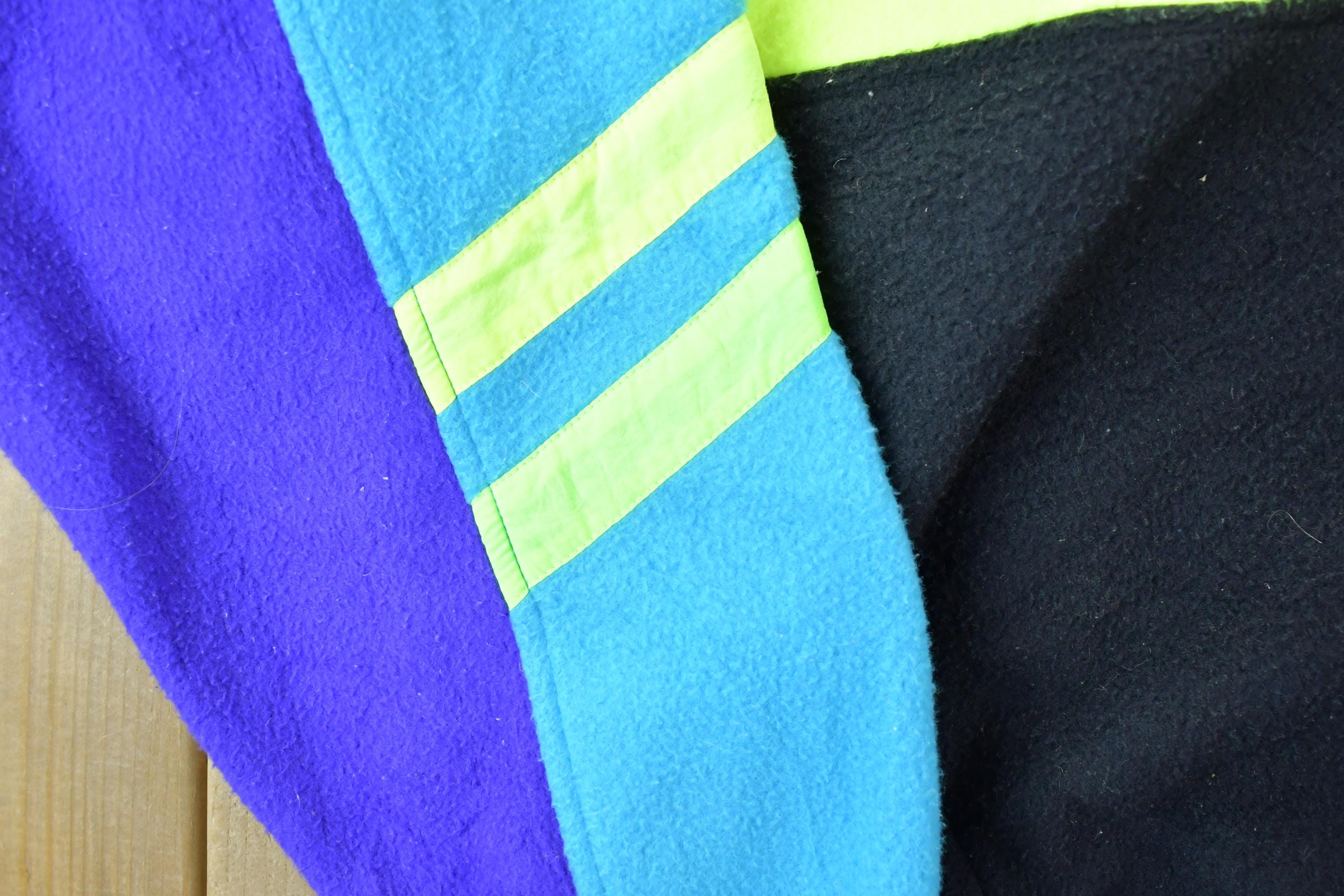 Vintage 1990s Neon Fleece Sweater