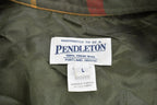 Vintage 1990s Pendleton Plaid Zip Up Rider Shirt
