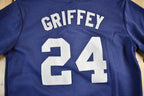 Vintage 2000s Ken Griffey Jr. Seattle Mariners MLB Majestic Baseball Jersey Youth Large