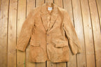 Vintage 1990s Scully Suede Leather Blazer