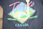 Vintage 1980s Toronto Canada Graphic Souvenir T Shirt