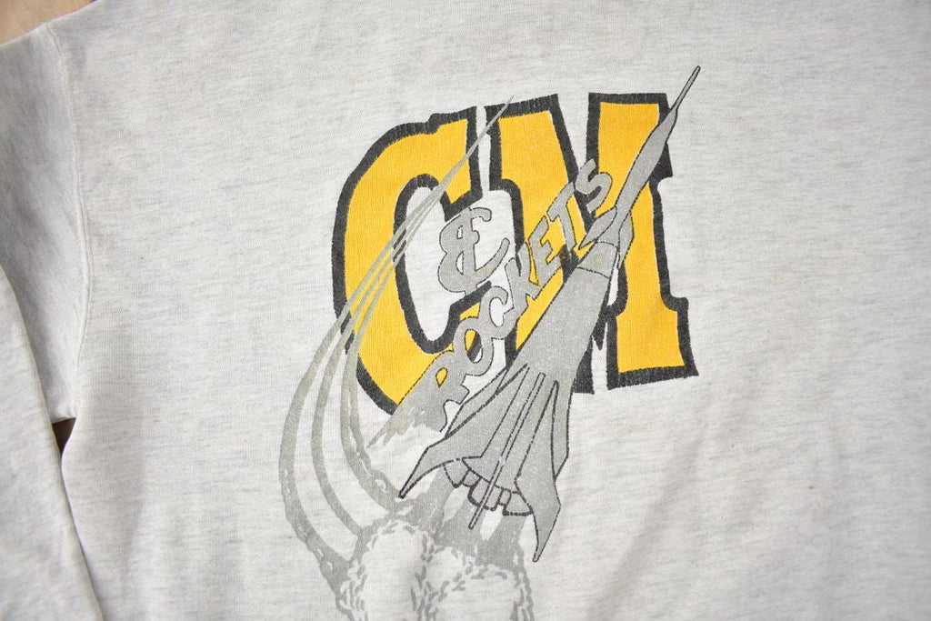 Vintage 1990s CM Rockets Crewneck Sweatshirt Made In USA