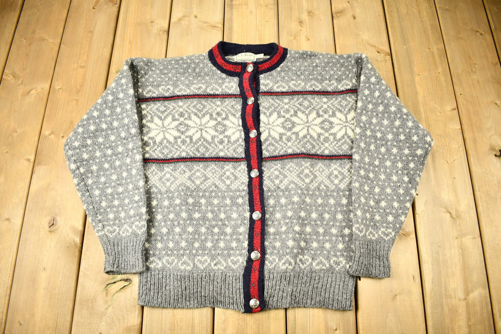 Vintage 1990s LL Bean Knitted Sweater