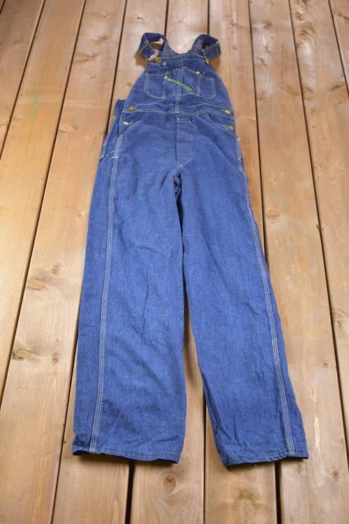 Vintage 1990s Key Denim Overalls Size 26 x 29.5 / Vintage Overalls / Streetwear / Vintage Workwear / Outdoorsman / Essentials