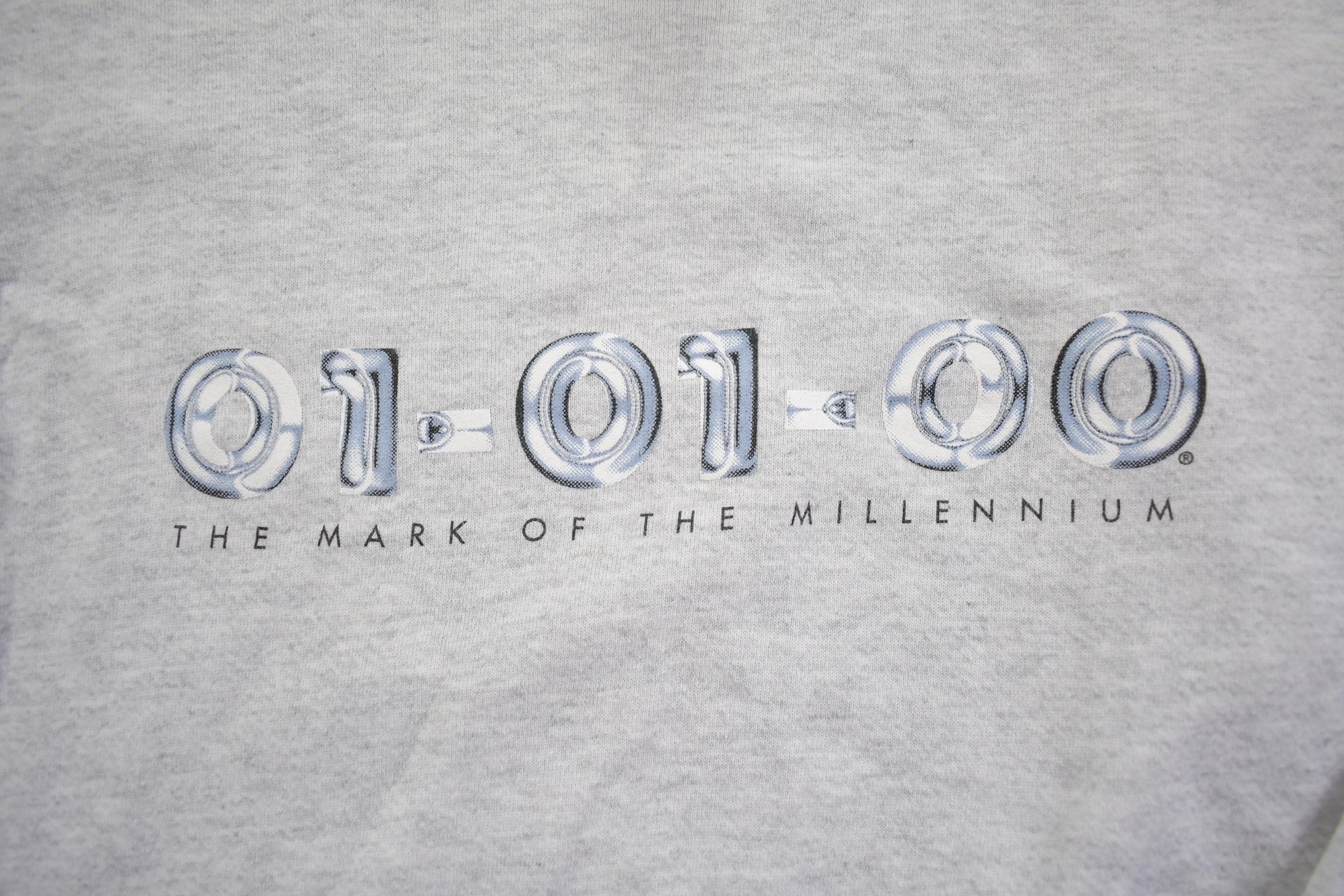 Vintage 1990s New Millennium Celebration Crewneck Sweatshirt Made In USA- Small