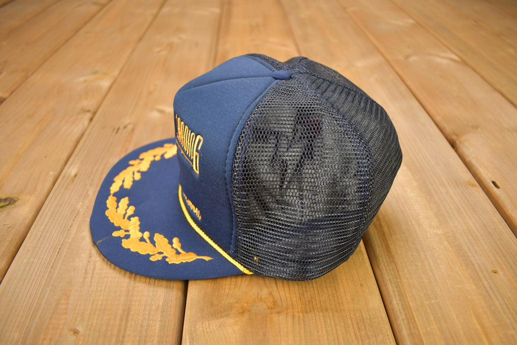 Vintage 1990s Conviction Landing South Port Of Cincinnati Trucker Hat