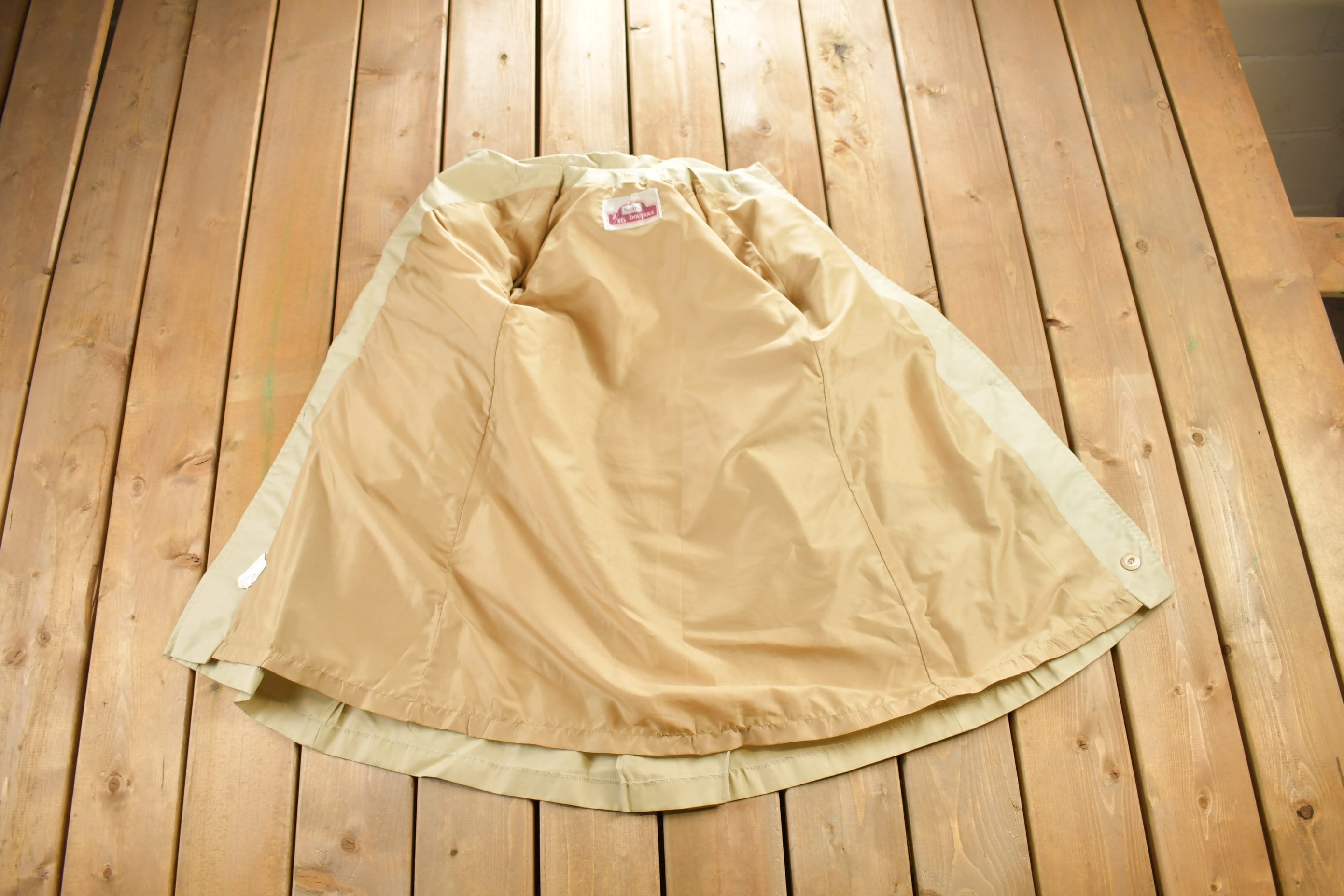 Vintage 1970s Sears Boutique Overcoat