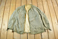 Vintage 1980s Lined Military Liner Jacket Men's Medium
