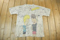 Vintage 1993 Beavis And Butthead MTV All Over Print T-Shirt Men's Medium