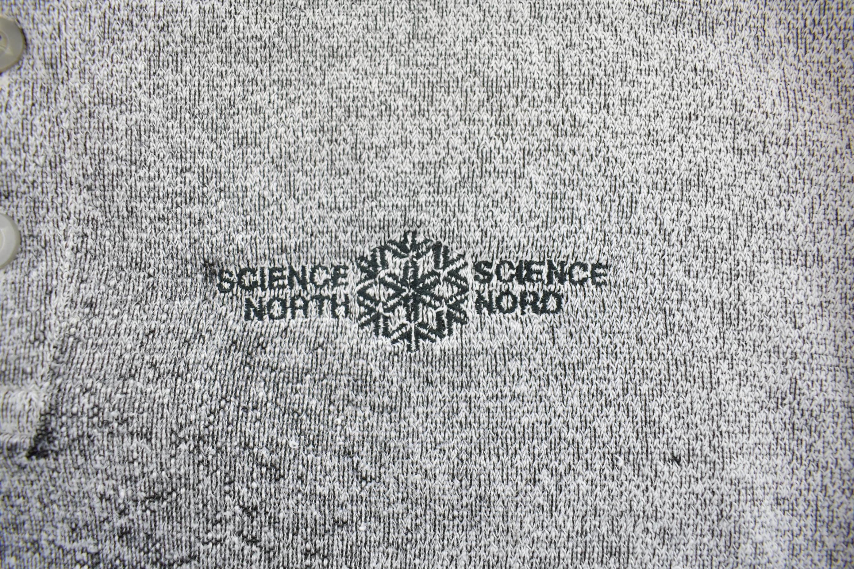 Science North Vintage 1990s quarter button made in canada