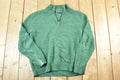 Vintage 1990s Polo Ralph Lauren Knit Crewneck Zip Up Sweater Mens L