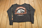 Vintage 199 Harley Davidson Motorcycles Tonawanda NY Flaming Eagle Long Sleeve T-Shirt