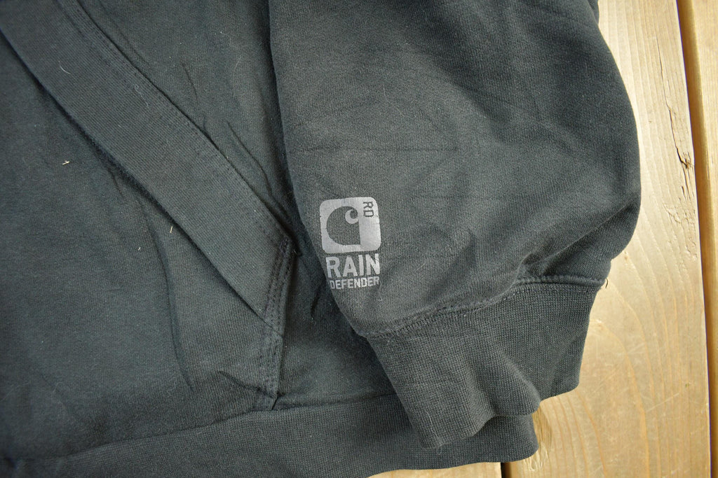 Vintage 2000s Carhartt Full Zip Thermal Lined Hoodie Sweatshirt Men's 2XL
