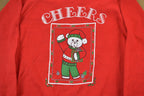 Vintage 1990s Christmas Cheers Crewneck Sweater