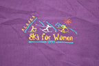 Vintage 1999 Alaska Ski for Women Mock Neck Shirt