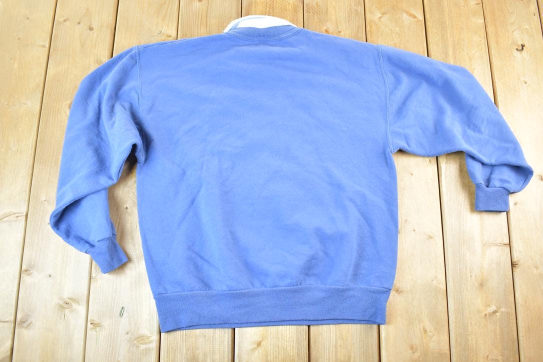 Vintage 1990s Top Stitch Grandkids Are Beary Special Collared Crewneck Sweatshirt Womens M