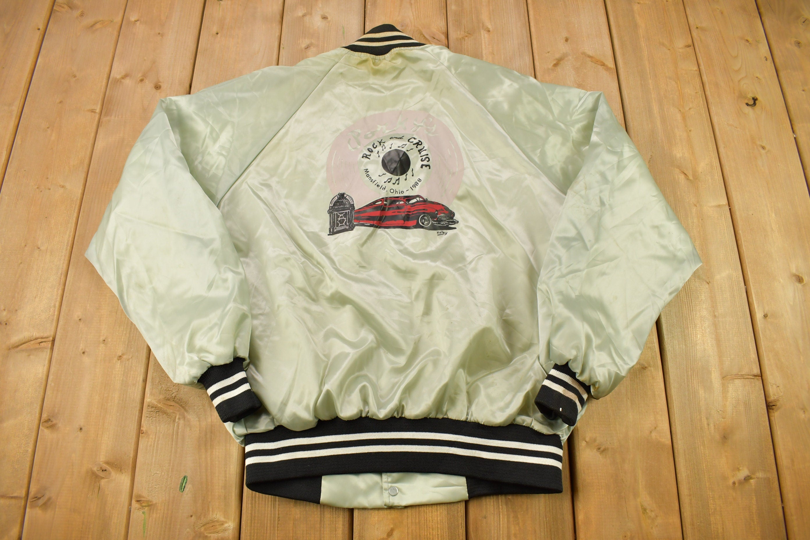 Vintage 1988 Porky's Rock & Cruise Windbreaker Jacket