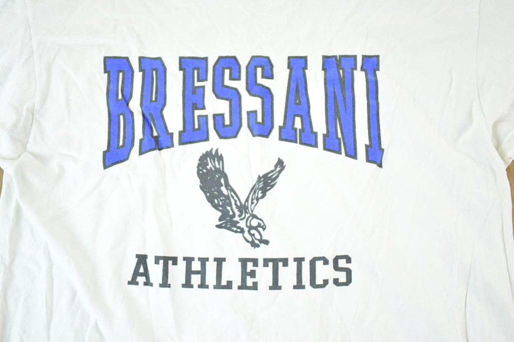 Vintage 1990s Bressani Athletics Souvenir T-Shirt Mens L