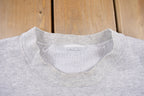 Vintage 1990s Blank Unbranded Grey Crewneck Sweatshirt