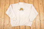 Vintage 1990s Minnesota Golden Gophers Graphic Print Crewneck Sweatshirt Women's XXL
