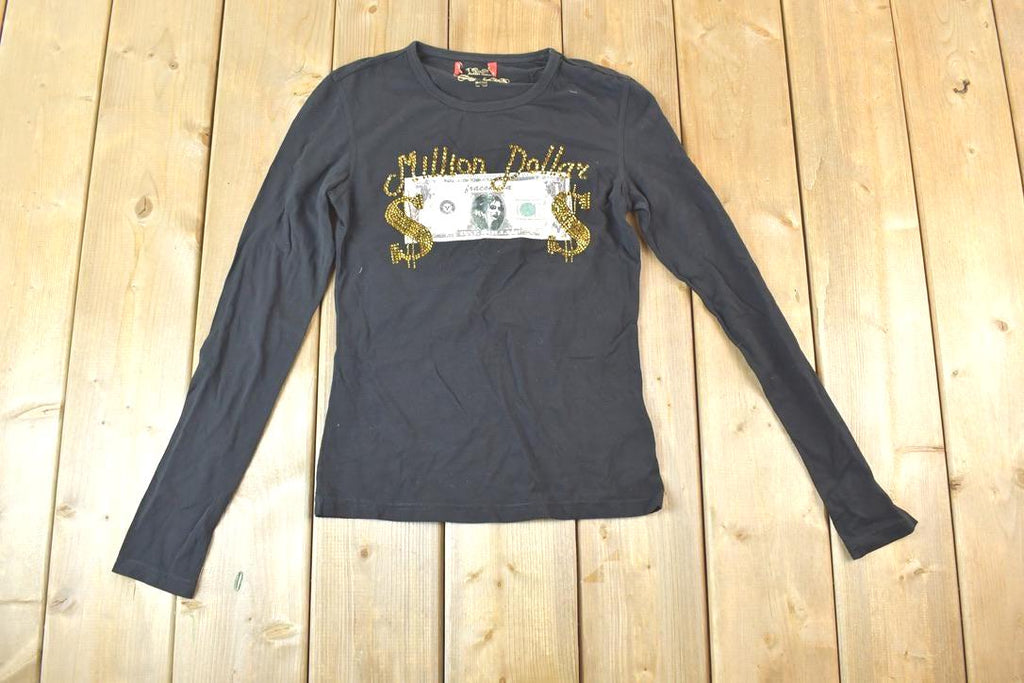 Women Vintage Fracomina Y2K Million Dollar T-Shirt