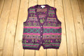 Vintage 1990s Alfred Dunner Knitted Sweater Vest