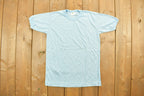 Vintage 1980s Blue Blank T Shirt