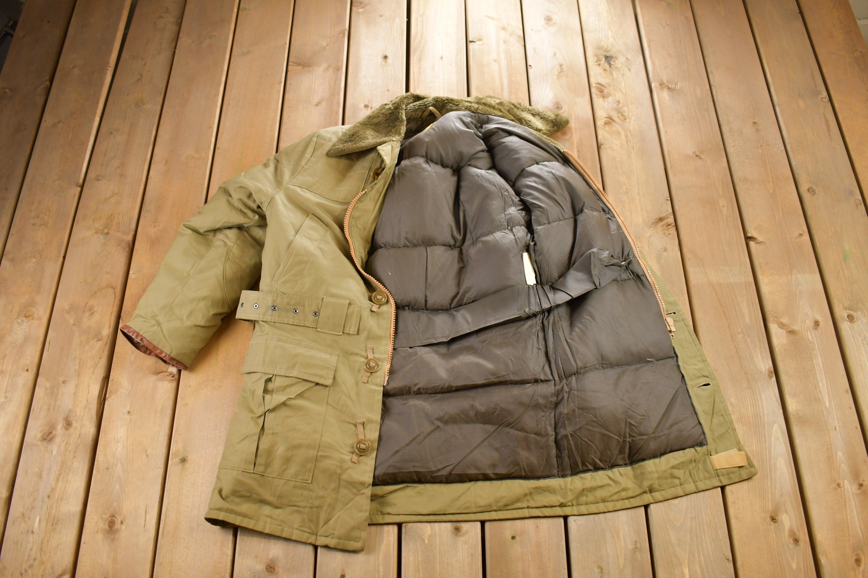 Vintage 1980s Sears Outdoorsman Puffer Jacket