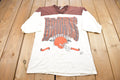 Vintage 1980s Cleveland Browns NFL Graphic Raglan Sleeve Shirt