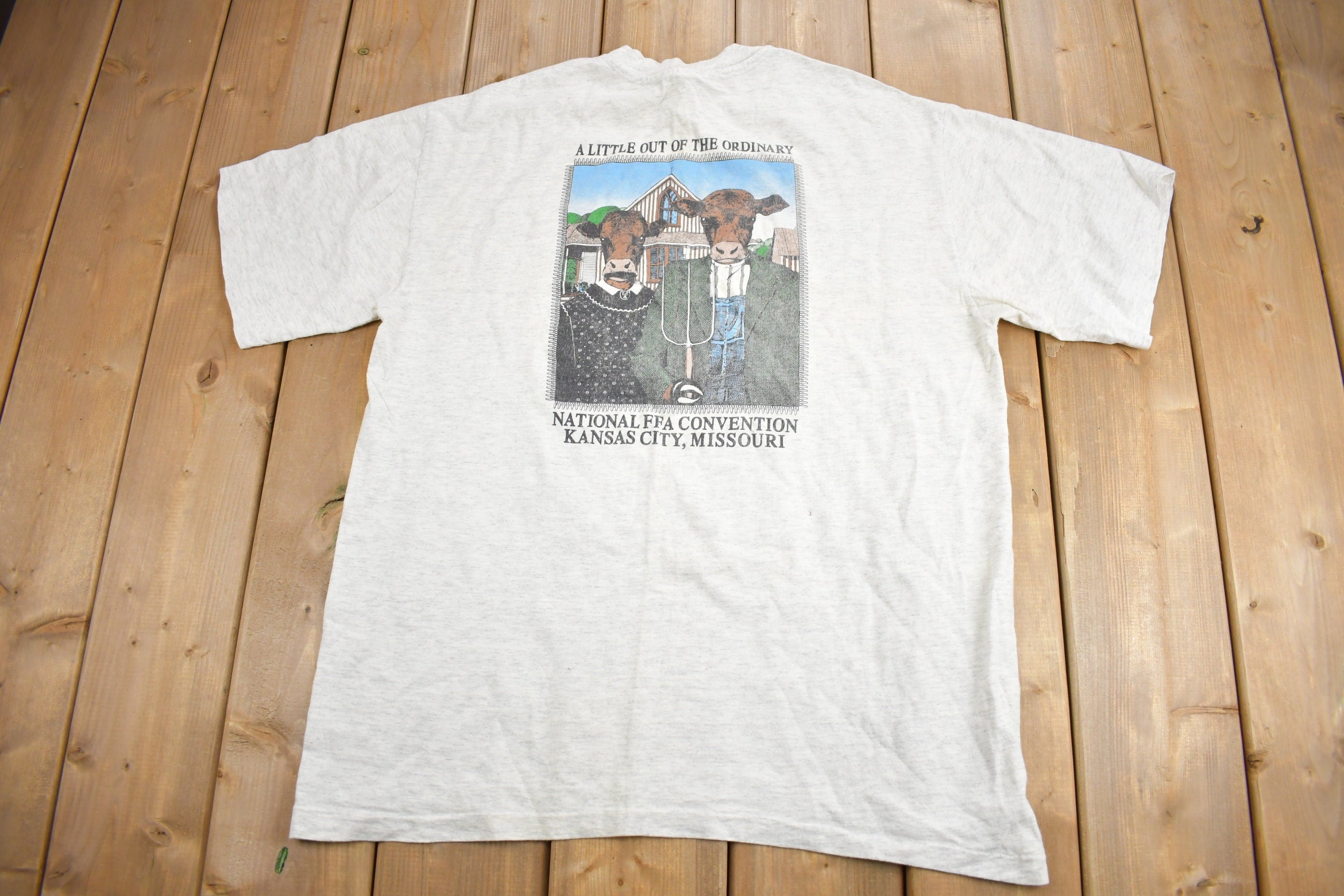 Vintage 1990s National FFA Convention Graphic T Shirt