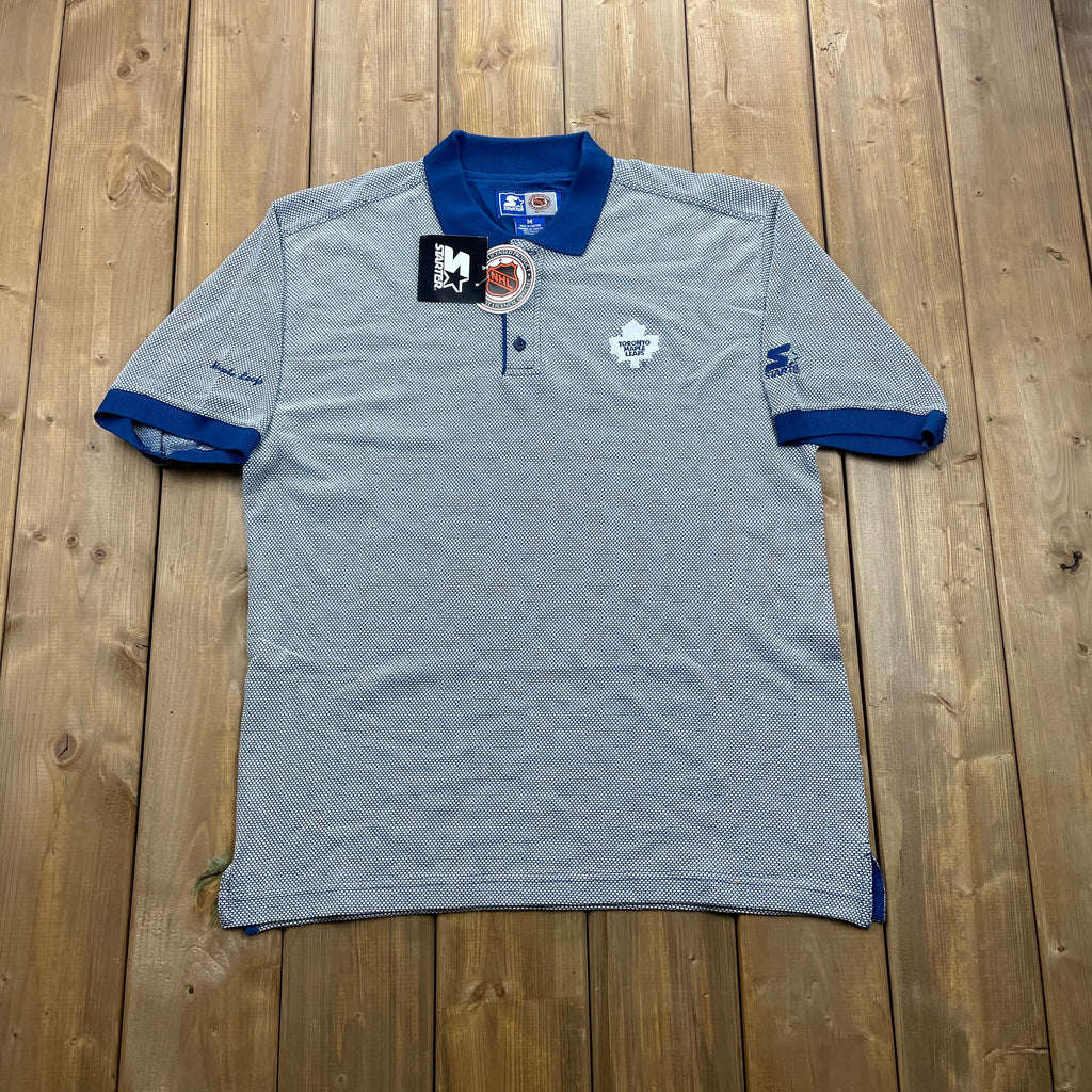 Vintage 90s Toronto Maple Leafs Starter Polo Shirt