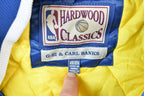Vintage 1990s Indiana Pacers NBA Hardwood Classics Puffer Bomber Basketball Warm Up Jacket